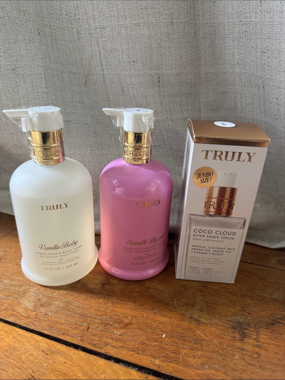 TRULY Body Wash, Lotion and Cococloud (Jumbo)